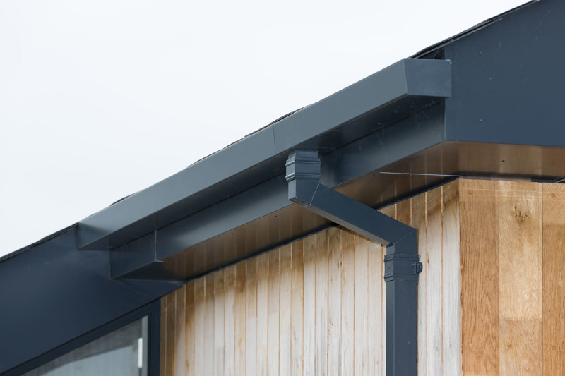 Aluminium guttering by Marley Alutec Chapel View Goudhurst Aluminium guttering by Marley Alutec Chapel View Goudhurst