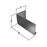 Marley Alutec Evoke aluminium fascia Type A corner gable box end