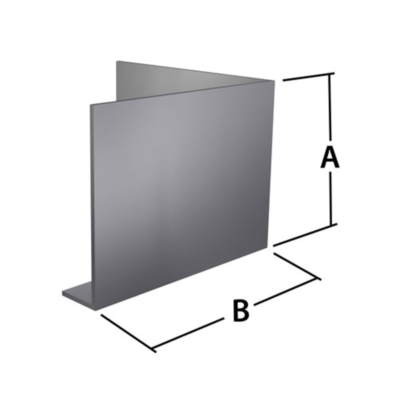 Corner angle  90°