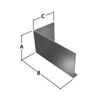 Marley Alutec Evoke aluminium fascia Type B corner gable box end