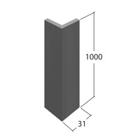 Marley Alutec Evoke composite aluminium fascia Type B universal angle cover trim FC30