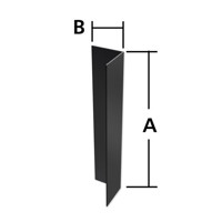 Marley Alutec Evoke composite aluminium fascia type C universal angle cover trim FC30 Marley Alutec Evoke composite aluminium fascia type C universal angle cover trim FC30