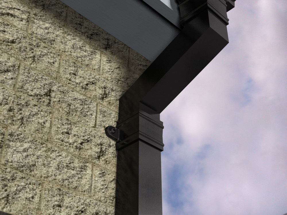 Marley Alutec traditional rectangular aluminium downpipe system