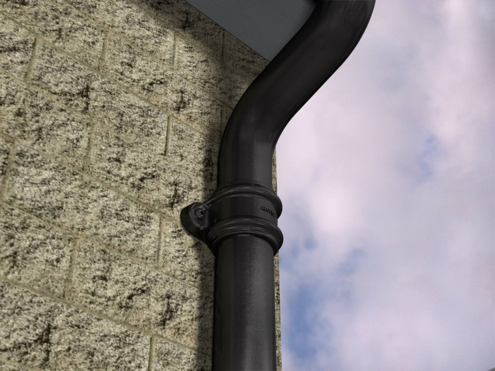 Aluminium Downpipes and Hoppers