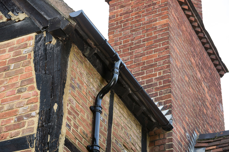 Aluminium guttering by Marley alutec Moreteyne manor Aluminium guttering by Marley alutec Moreteyne manor