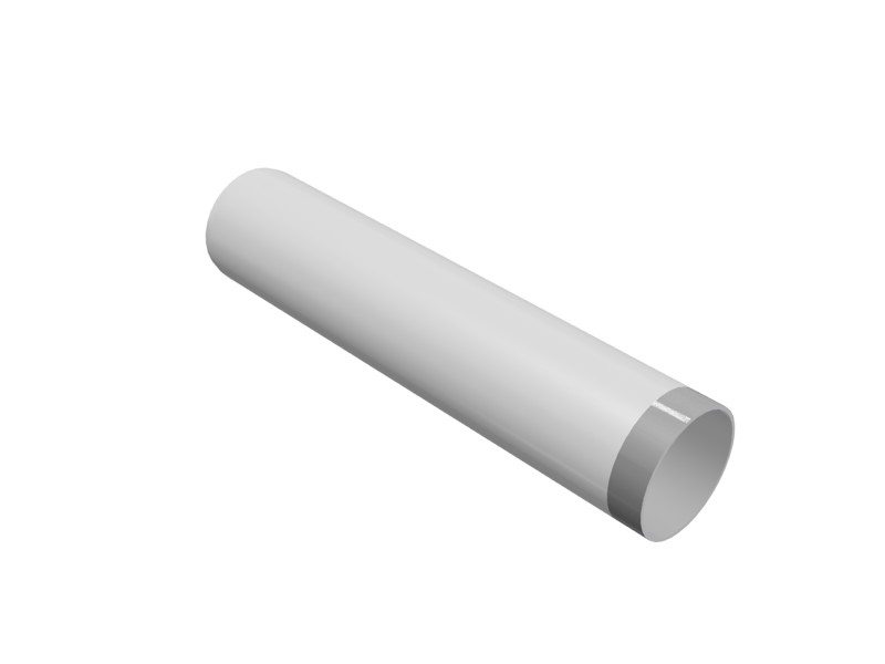 82mm⌀ Threaded PVCu Pipe Connector
