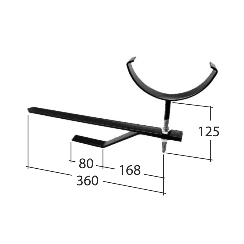 100mm Rise & Fall Bracket