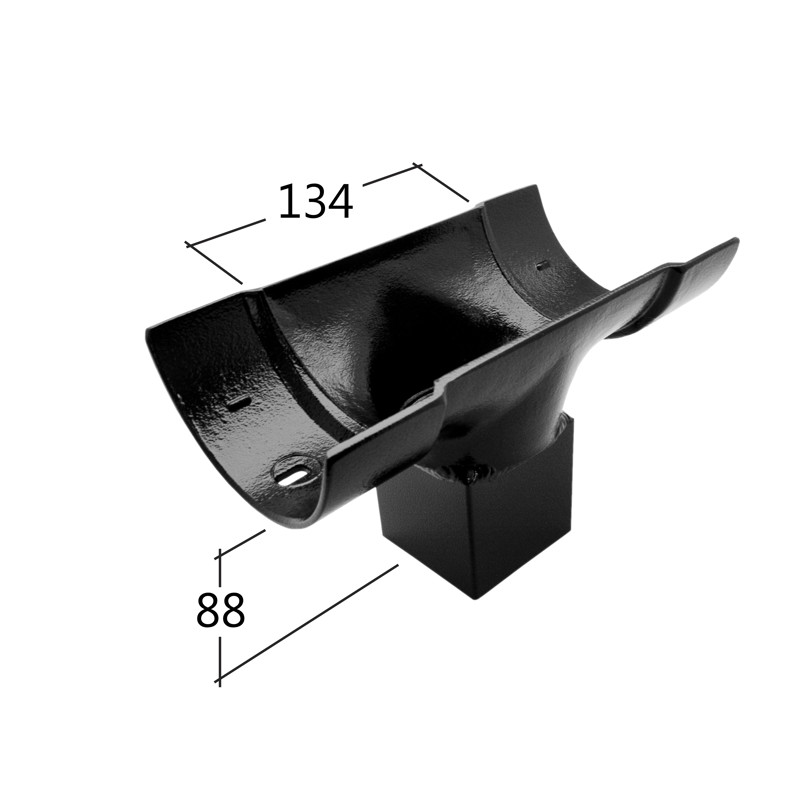 100mm Outlet 72x72mm