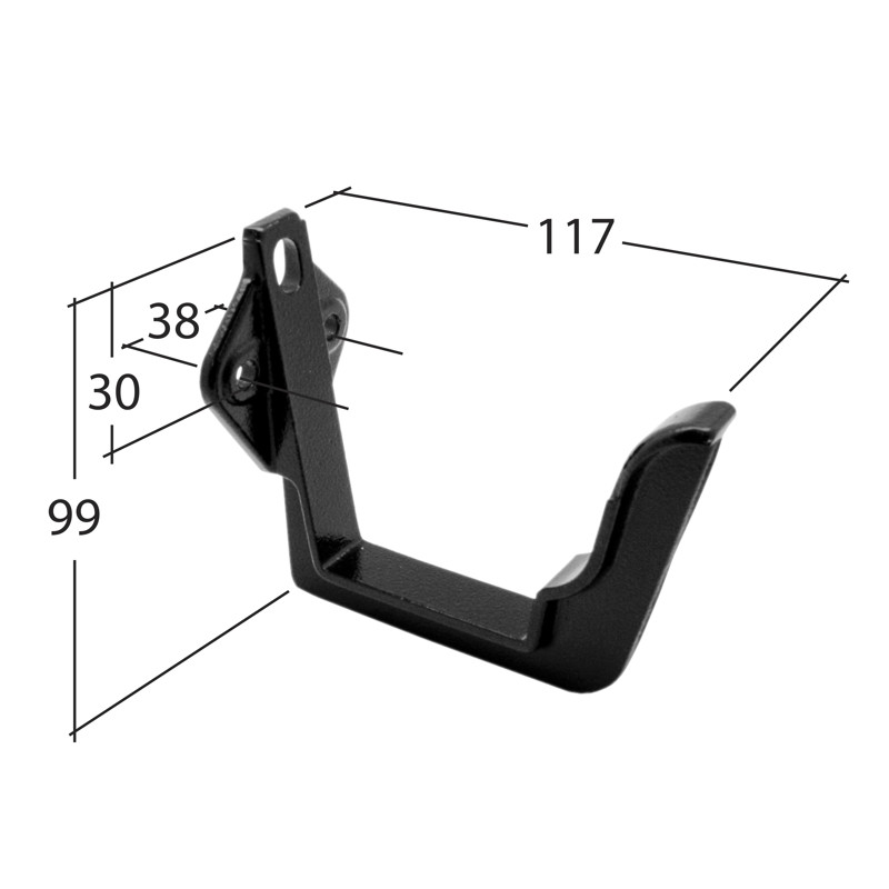 100mm Fascia Bracket