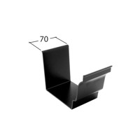 Marley Alutec Aligator Ogee No. 46 aluminium gutter union GG520