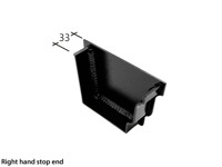 Marley Alutec Aligator Ogee No. 46 aluminium gutter stop end GG555