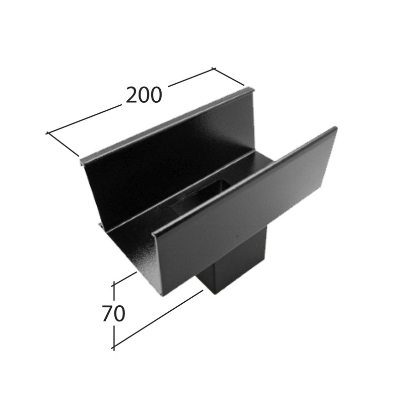 102x76mm Outlet 135mm
