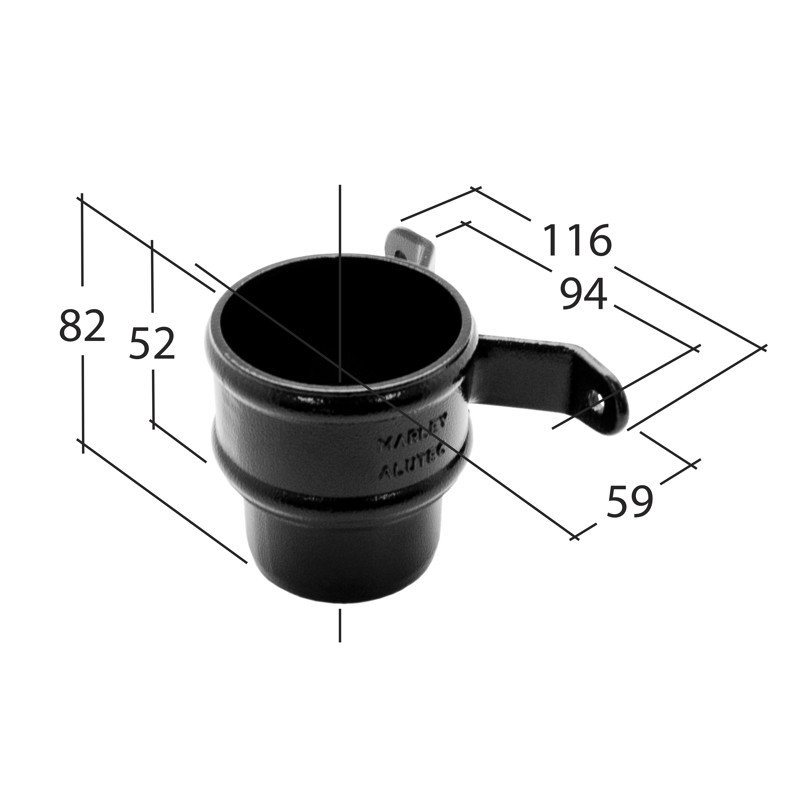 Eared Pipe Socket