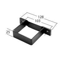 Marley Alutec Traditional square aluminium downpipe pipe clip RSR380 RSR480 Marley Alutec Traditional square aluminium downpipe pipe clip RSR380 RSR480