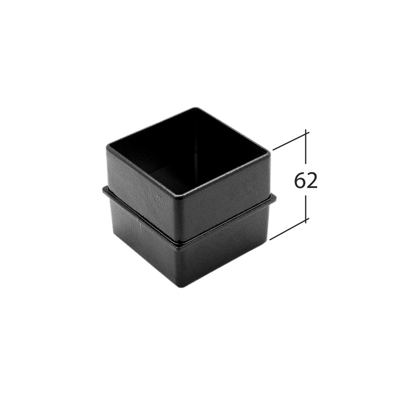 72mm Square Internal Pipe Joint Spigot