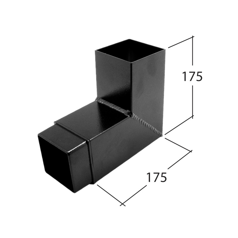 102x76mm Rectangle 92.5° Bend