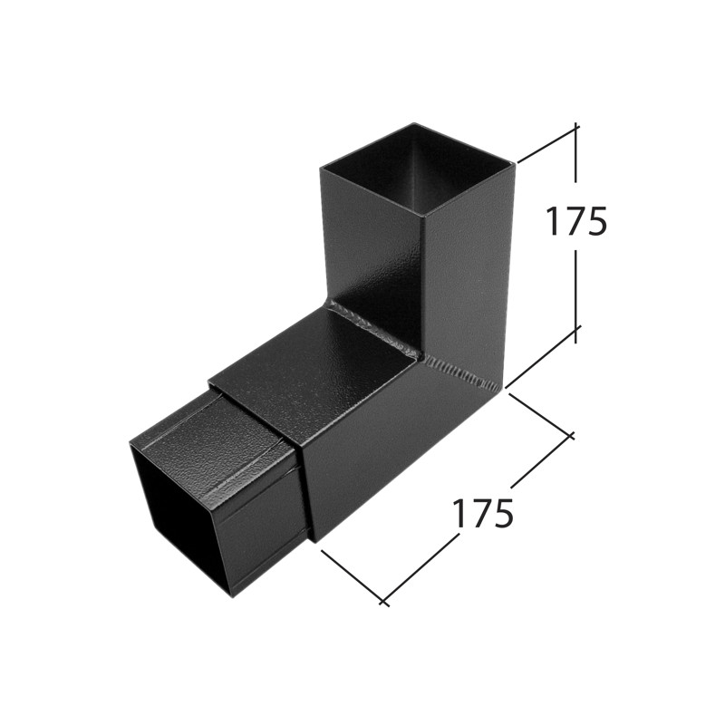 102x76mm Rectangle 92.5° Bend