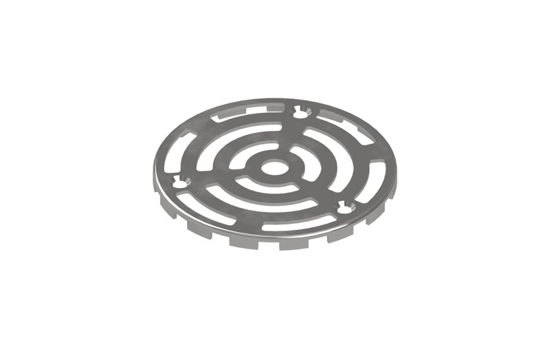 Balcony Outlet Flat Grate - with screw (3 off)