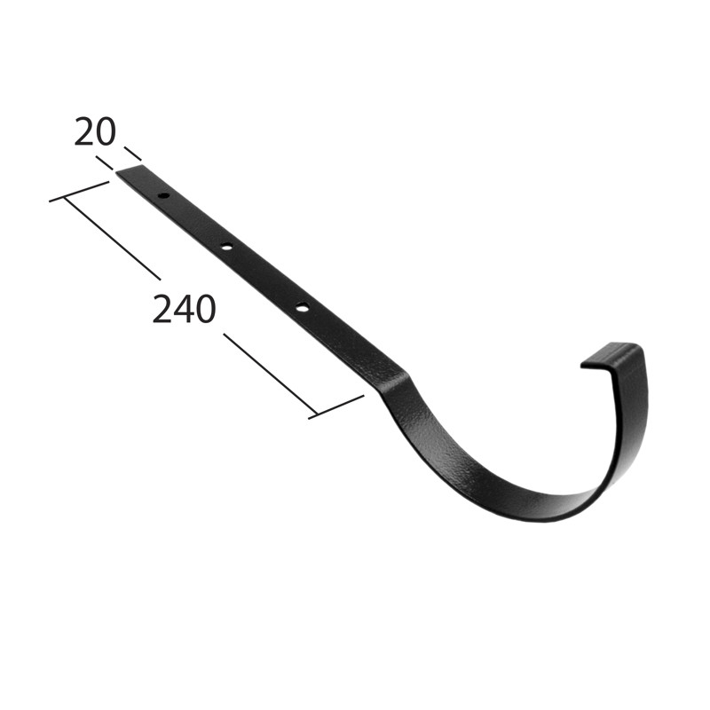 Top Fixed Rafter Arm 100mm