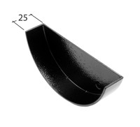 Marley Alutec Evolve Half Round aluminium gutter internal stop end