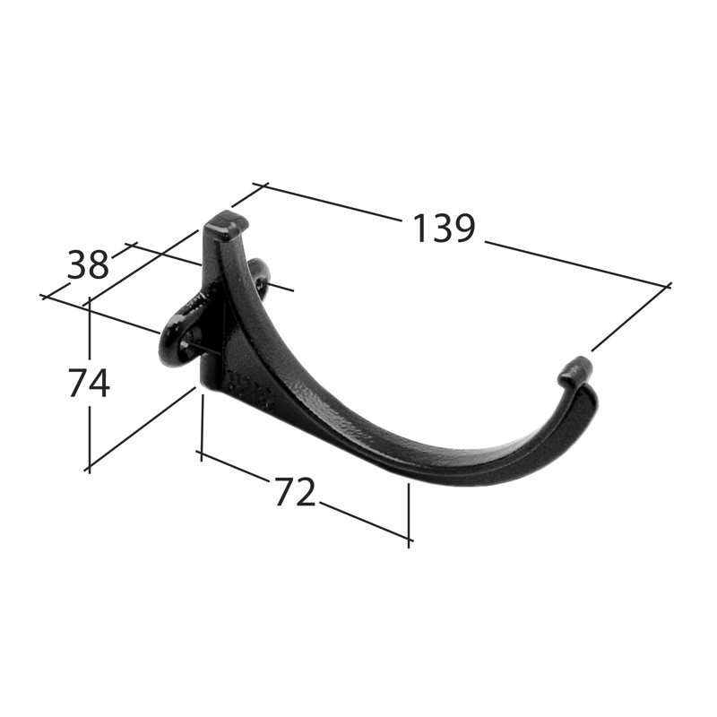 125mm Fascia Bracket