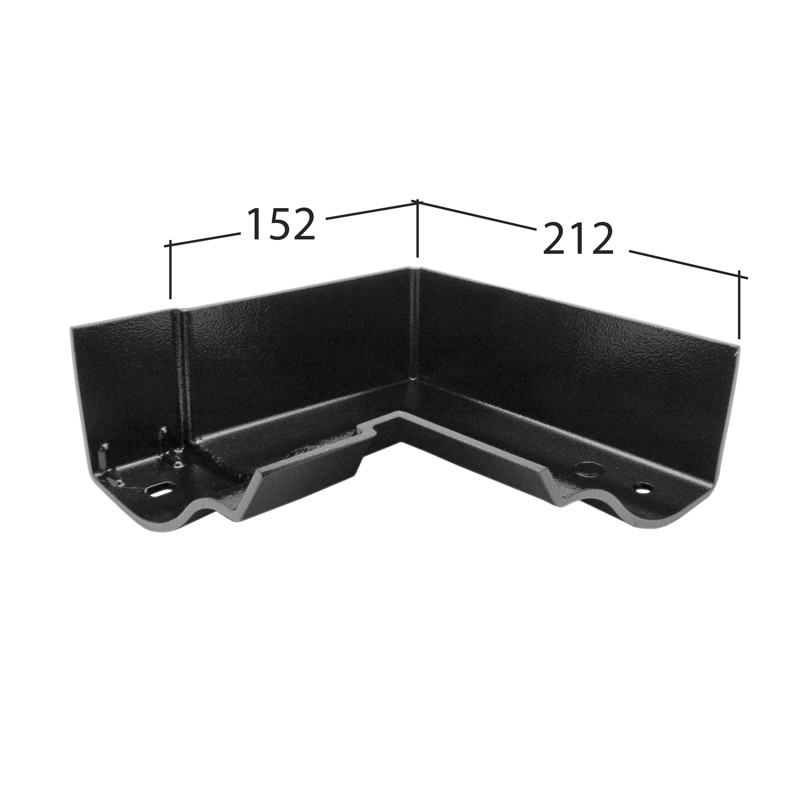 90° Internal Angle 125mm 90° Internal Angle 125mm