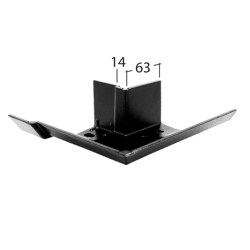 90° External Angle 113mm