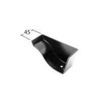 Marley Alutec Traditional Victorian Ogee aluminium stop end GV150