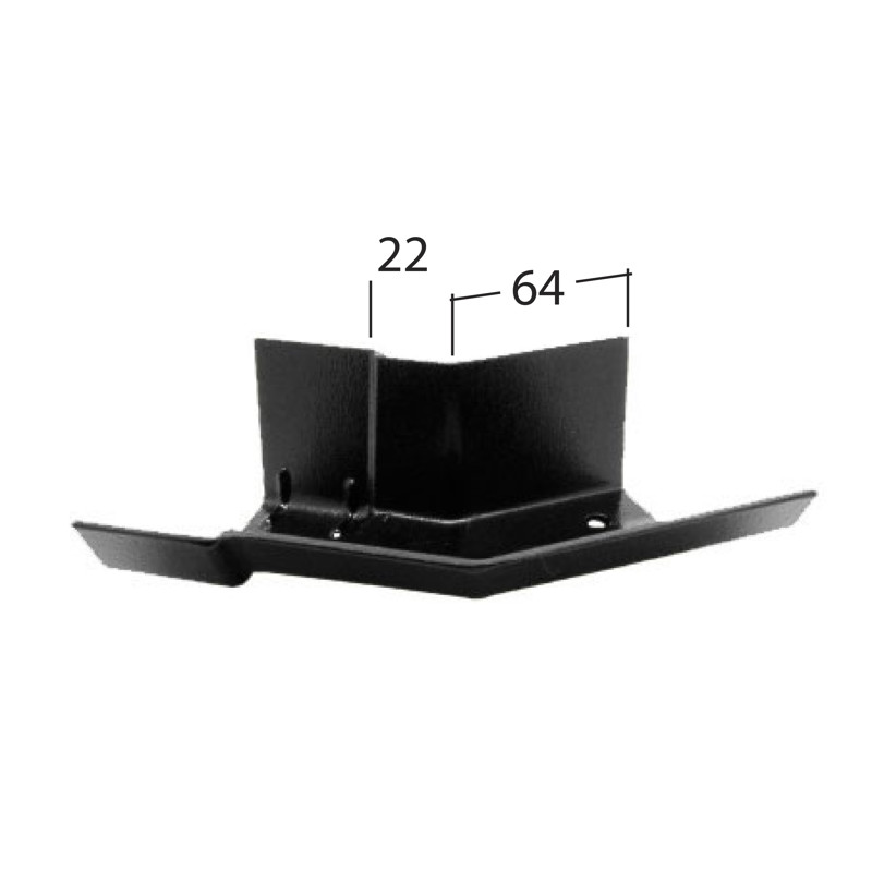 135° External Angle 125mm 135° External Angle 125mm