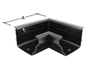 Marley Alutec Aligator Classic aluminium gutter angle Non Standard Marley Alutec Aligator Classic aluminium gutter angle Non Standard