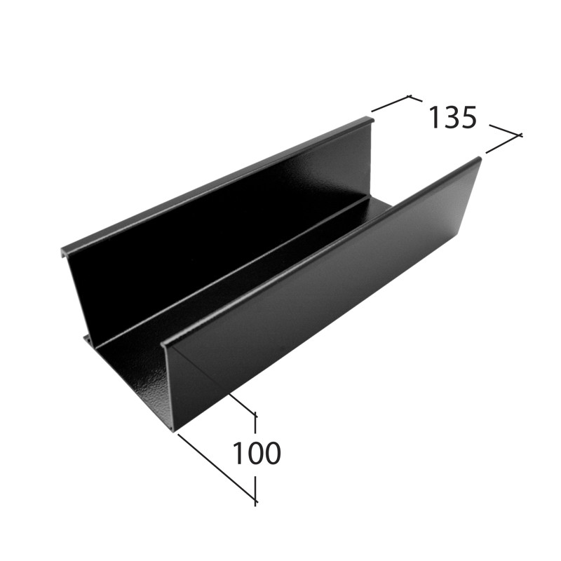 135mm Gutter 3m