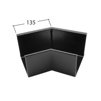Marley Alutec Aligator Boxer aluminium gutter angle GF635