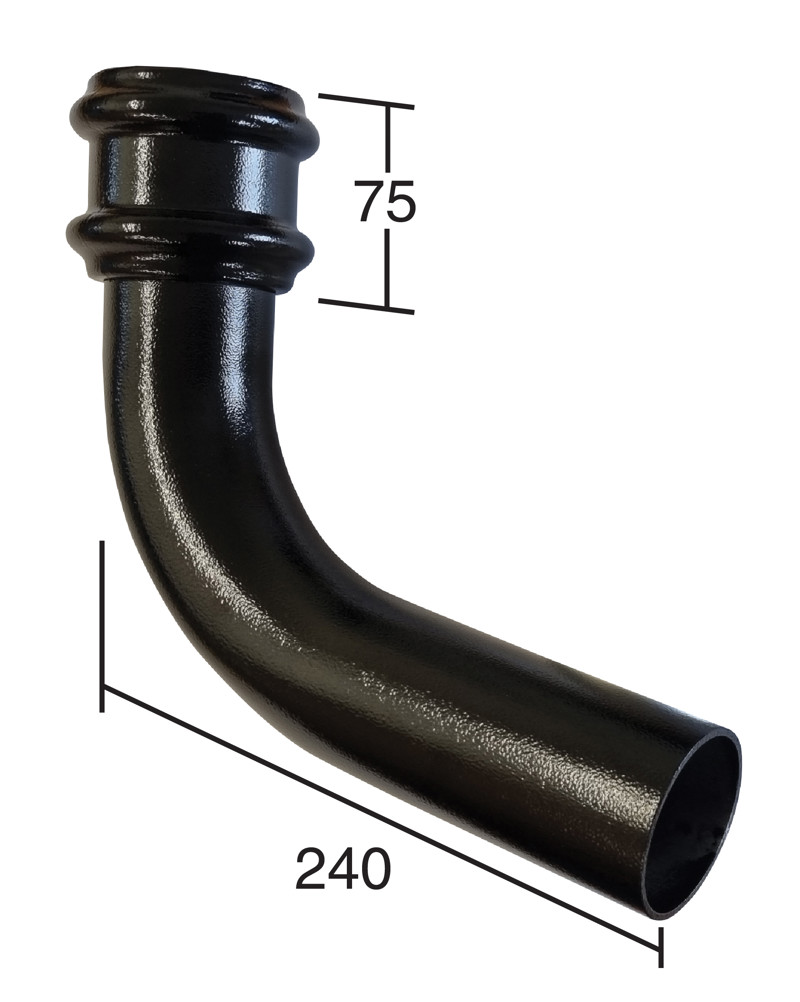 76mm Bend 92.5°