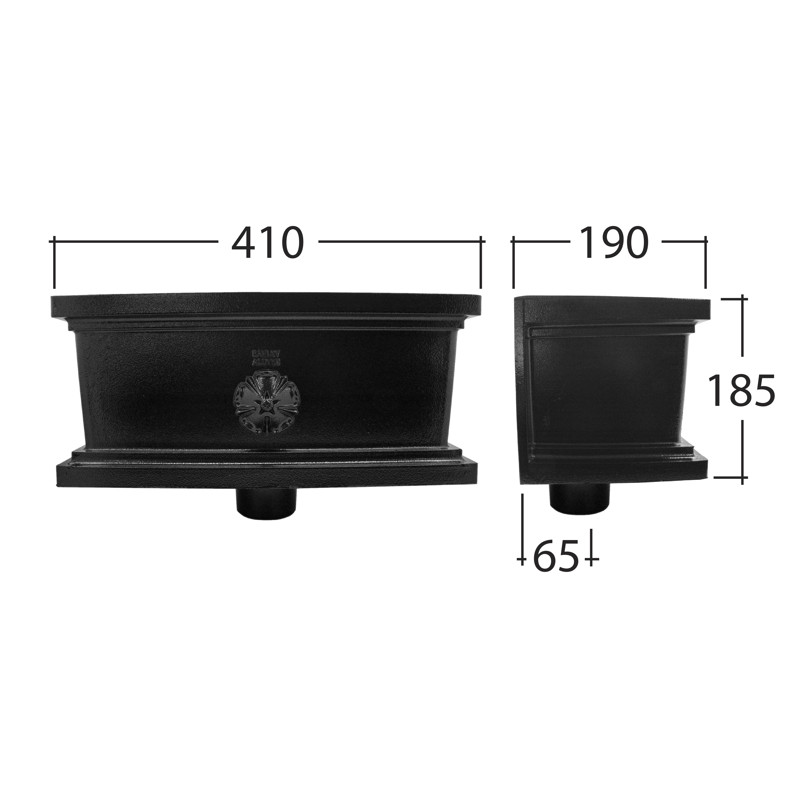 102mm⌀ Ornamental Hopper Head