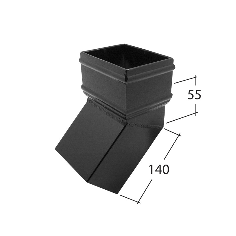 102mm Square 135° Bend 102mm Square 135° Bend