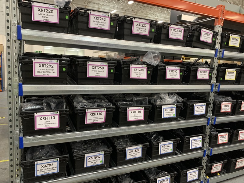 Marley Alutec Introduce Gravity Fed Racking